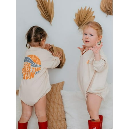 Huakaishijie Infant Baby Girl Boy Cotton Sweatshirt Romper Sweater Onesie Bodysuits 0-18 Months
Huakaishijie Infant Baby Girl Boy Cotton Sweatshirt Romper Sweater Onesie Bodysuits 0-18 Months
