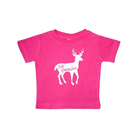 Inktastic New Hampshire White Deer Silhouette Gift Baby Boy or Baby Girl T-Shirt
Inktastic New Hampshire White Deer Silhouette Gift Baby Boy or Baby Girl T-Shirt