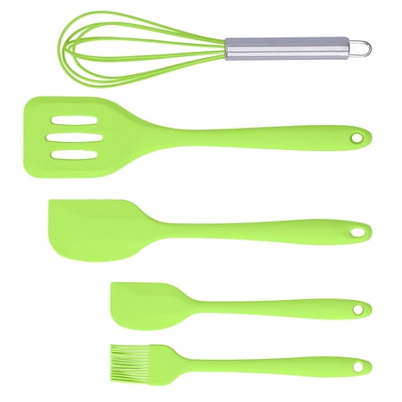 Cooking Spatula Set Silicone Baking Scraper Heat-Resistant Egg-Beater Kitchen UtensilGreen
Cooking Spatula Set Silicone Baking Scraper Heat-Resistant Egg-Beater Kitchen UtensilGreen