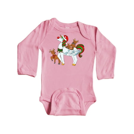 Inktastic Cute Christmas Unicorn with Reindeer and Santa Hat Gift Baby Boy or Baby Girl Long Sleeve Bodysuit
Inktastic Cute Christmas Unicorn with Reindeer and Santa Hat Gift Baby Boy or Baby Girl Long Sleeve Bodysuit