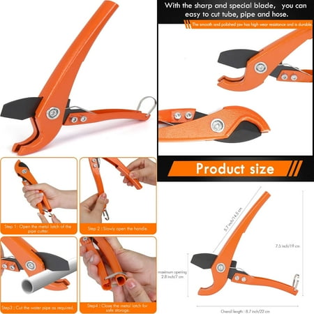 endly and ergonomic design for comfortable handling during long hours of use - Durable and efficient cutting performance guaranteed with this Flantor tubing cutter - Upgrade your cutting
endly and ergonomic design for comfortable handling during long hours of use - Durable and efficient cutting performance guaranteed with this Flantor tubing cutter - Upgrade your cutting