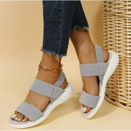 Lightweight Flat Sandals for Women Summer Fashion Casual Open Toe Slip On Slipper Solid Comfortable Breathable Outdoor Ladies Shoes
Lightweight Flat Sandals for Women Summer Fashion Casual Open Toe Slip On Slipper Solid Comfortable Breathable Outdoor Ladies Shoes