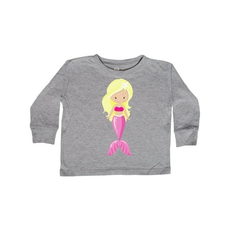 Inktastic Cute Little Mermaid Blonde Hair White Sea Star Gift Toddler Toddler Girl Long Sleeve T-Shirt
Inktastic Cute Little Mermaid Blonde Hair White Sea Star Gift Toddler Toddler Girl Long Sleeve T-Shirt