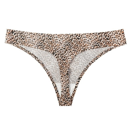 iOPQO panties for women Women Breathable Print Ladies Thong Panty Underwear Women s Panties Khaki XXL
iOPQO panties for women Women Breathable Print Ladies Thong Panty Underwear Women s Panties Khaki XXL