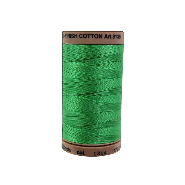 Mettler Silk Finish Cotton #40 500yd Vibrant Green
