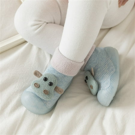Gubotare Winter Booties For Baby Boy Baby Cozy Booties with Grippers Winter Slippers Socks Soft Sole Stay On First Walker Crib Shoes Light Blue 12 Months
Gubotare Winter Booties For Baby Boy Baby Cozy Booties with Grippers Winter Slippers Socks Soft Sole Stay On First Walker Crib Shoes Light Blue 12 Months