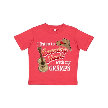 Inktastic I Listen to Country Music with my Gramps Guitar and Hat Gift Toddler Boy or Toddler Girl T-Shirt
Inktastic I Listen to Country Music with my Gramps Guitar and Hat Gift Toddler Boy or Toddler Girl T-Shirt
