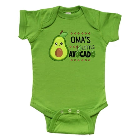 Inktastic Oma s Little Avocado with Cute Baby Avocado Gift Baby Boy or Baby Girl Bodysuit
Inktastic Oma s Little Avocado with Cute Baby Avocado Gift Baby Boy or Baby Girl Bodysuit