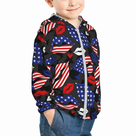 Uemuo American With Lips Pattern Rash Guard for Boys Girls Long Sleeve Swim Shirts UPF 50+ UV Sun Protection Hooded Fishing Shirt with Pocket for Kid-4 Years
Uemuo American With Lips Pattern Rash Guard for Boys Girls Long Sleeve Swim Shirts UPF 50+ UV Sun Protection Hooded Fishing Shirt with Pocket for Kid-4 Years