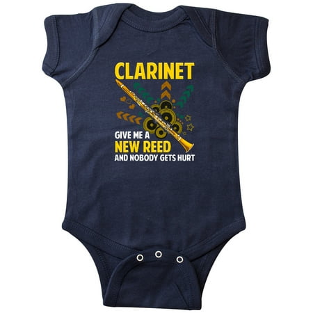 Inktastic Clarinet Funny Reed Joke Clarinetist Gift Gift Baby Boy or Baby Girl Bodysuit
Inktastic Clarinet Funny Reed Joke Clarinetist Gift Gift Baby Boy or Baby Girl Bodysuit