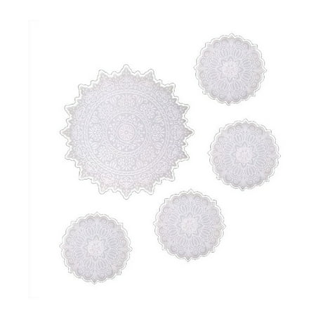 Vervmczn Coaster Molds for Epoxy - Glossy Coaster Molds Set for Making Cups Mats
Vervmczn Coaster Molds for Epoxy - Glossy Coaster Molds Set for Making Cups Mats