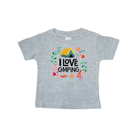 Inktastic I Love Camping Gift Gift Baby Girl T-Shirt