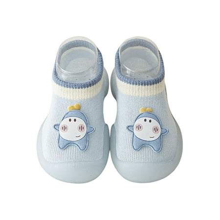 Lacyhop Toddler Socks Knit Upper Home Shoe Slip On Floor Sock Shoes House Anti-collision Flats Casual First Walker Blue 4.5C
Lacyhop Toddler Socks Knit Upper Home Shoe Slip On Floor Sock Shoes House Anti-collision Flats Casual First Walker Blue 4.5C