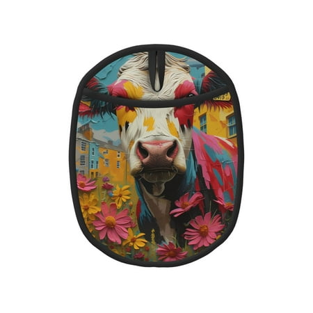 Matuu Yellow Daisy Cow for Non Slip Pot Holder for Kitchen Baking and Cooking Silicone Pot Mat Mitten With Hanging Loop Heat Resistant 7.5 x 9.4 Inches
Matuu Yellow Daisy Cow for Non Slip Pot Holder for Kitchen Baking and Cooking Silicone Pot Mat Mitten With Hanging Loop Heat Resistant 7.5 x 9.4 Inches