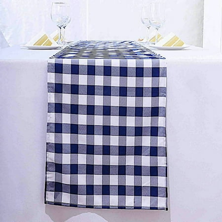 BalsaCircle 14 x 108 Gingham Checkered Table Runner Party Linens Navy Blue
BalsaCircle 14 x 108 Gingham Checkered Table Runner Party Linens Navy Blue