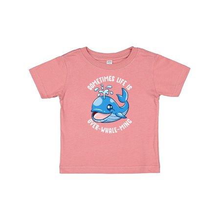 Inktastic Whale Life Overwhelming Joke Gift Baby Boy or Baby Girl T-Shirt
Inktastic Whale Life Overwhelming Joke Gift Baby Boy or Baby Girl T-Shirt