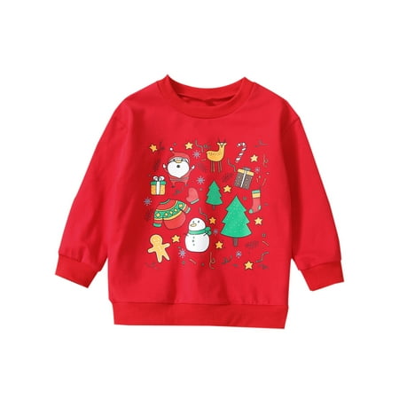 LisenraIn Toddler Baby Boy Girl Sweatshirt Long Sleeve Christmas Pullover Sweater Tops Winter Outfit
LisenraIn Toddler Baby Boy Girl Sweatshirt Long Sleeve Christmas Pullover Sweater Tops Winter Outfit