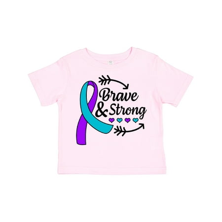 Inktastic Suicide Prevention Awareness Brave and Strong with Arrows Gift Toddler Boy or Toddler Girl T-Shirt
Inktastic Suicide Prevention Awareness Brave and Strong with Arrows Gift Toddler Boy or Toddler Girl T-Shirt