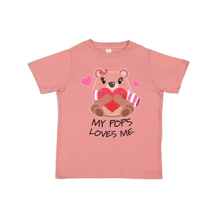 Inktastic My Pops Loves Me- Bear and Hearts Gift Toddler Boy or Toddler Girl T-Shirt
Inktastic My Pops Loves Me- Bear and Hearts Gift Toddler Boy or Toddler Girl T-Shirt