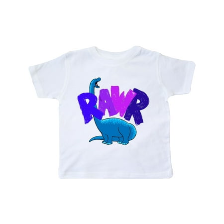 Inktastic Lil Blue Bronto Rawr!! Gift Toddler Boy or Toddler Girl T-Shirt