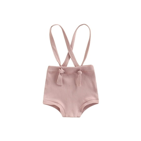 Frobukio Toddler Baby Girls Suspender Shorts Solid Color High Elastic Waist Bib Pants Sleeveless Romper Pink 6-12 Months
Frobukio Toddler Baby Girls Suspender Shorts Solid Color High Elastic Waist Bib Pants Sleeveless Romper Pink 6-12 Months