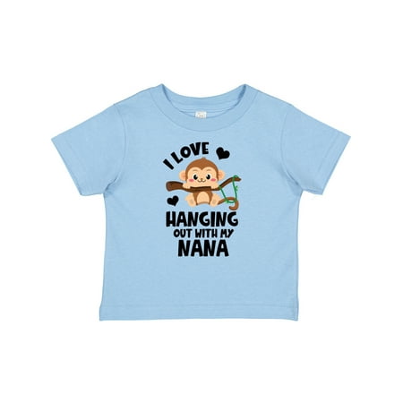Inktastic Monkey I Love Hanging out with My Nana Gift Baby Boy or Baby Girl T-Shirt
Inktastic Monkey I Love Hanging out with My Nana Gift Baby Boy or Baby Girl T-Shirt