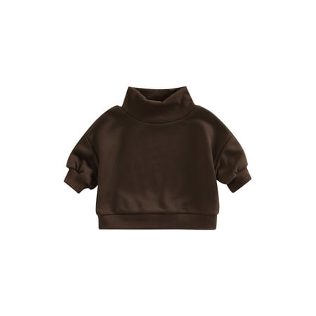 One opening Toddler Kids Unisex Casual Tops Solid Color Long Sleeve Turtleneck Sweatshirt Tops
One opening Toddler Kids Unisex Casual Tops Solid Color Long Sleeve Turtleneck Sweatshirt Tops