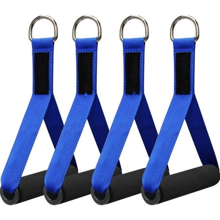 2 Pair Resistance Band Handles Grips Fitness Strap Wide Design Heavy Duty Cable Handles with Solid ABS Cores Heavy Gauge Welded D-Rings (4-Piece Set)
2 Pair Resistance Band Handles Grips Fitness Strap Wide Design Heavy Duty Cable Handles with Solid ABS Cores Heavy Gauge Welded D-Rings (4-Piece Set)