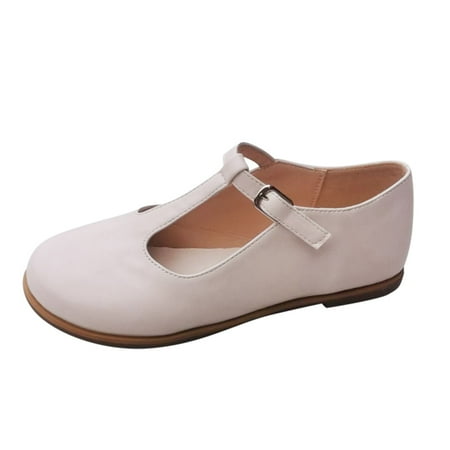 TOYFUNNY Womens Round Toe Shallow Mouth Slip-On Casual Shoes