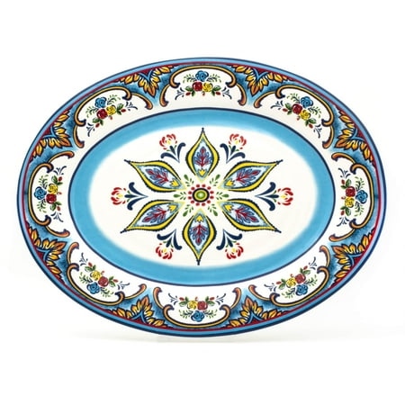 Euro Ceramica Zanzibar 18 Oval Platter - 18 in. x 13.75 in. x 1.5 in.
Euro Ceramica Zanzibar 18 Oval Platter - 18 in. x 13.75 in. x 1.5 in.