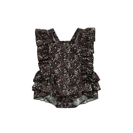 Bagilaanoe Newborn Baby Girl Rompers Floral Print Ruffle Sleeve Bodysuits 6M 12M 18M 24M Infant Casual One Piece Short Jumpsuit
Bagilaanoe Newborn Baby Girl Rompers Floral Print Ruffle Sleeve Bodysuits 6M 12M 18M 24M Infant Casual One Piece Short Jumpsuit