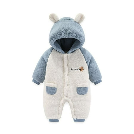 HBYJLZYG Baby Hooded Romper Bodysuit Fleece Pajamas Jumpsuits Toddler Baby Girls Boys Long Sleeve Splice Color Soft Pocket Breath Comfy Xmas Clothes
HBYJLZYG Baby Hooded Romper Bodysuit Fleece Pajamas Jumpsuits Toddler Baby Girls Boys Long Sleeve Splice Color Soft Pocket Breath Comfy Xmas Clothes