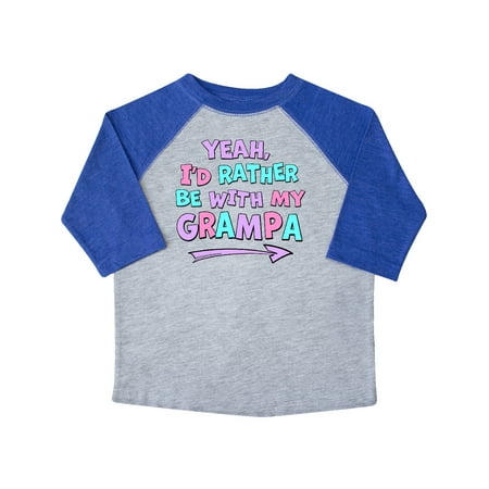 Inktastic Yeah I d Rather be with My Grampa in Pink Blue and Purple Gift Toddler Boy or Toddler Girl T-Shirt
Inktastic Yeah I d Rather be with My Grampa in Pink Blue and Purple Gift Toddler Boy or Toddler Girl T-Shirt
