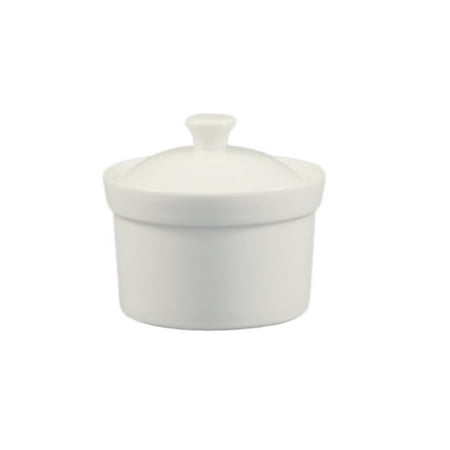 Bakeware Soup Bowl W/ Lid 10 Oz. 4 Porcelain 24 packs