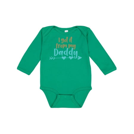 Inktastic I Got It From My Daddy Arrow Hearts - Blue Brown Gift Baby Boy or Baby Girl Long Sleeve Bodysuit
Inktastic I Got It From My Daddy Arrow Hearts - Blue Brown Gift Baby Boy or Baby Girl Long Sleeve Bodysuit