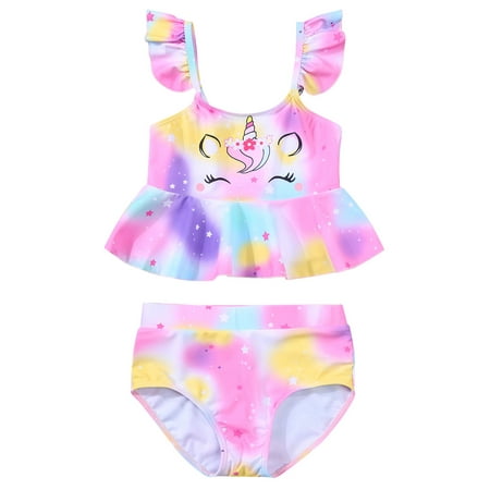 Canrulo 2PCS Kids Baby Girls Tie dye Swimsuit Sling Sleeveless Tops Swimming Shorts Multicolor 3-4 Years
Canrulo 2PCS Kids Baby Girls Tie dye Swimsuit Sling Sleeveless Tops Swimming Shorts Multicolor 3-4 Years