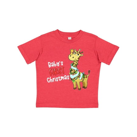 Inktastic Baby s 1st Christmas Cute Giraffe with Lights Gift Toddler Boy or Toddler Girl T-Shirt
Inktastic Baby s 1st Christmas Cute Giraffe with Lights Gift Toddler Boy or Toddler Girl T-Shirt