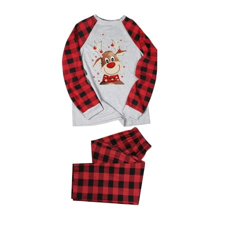 Aompmsdx Matching Family Pajamas Sets Christmas Plaid Cute Pattern Printed Long Sleeve Tee And Bottom Loungewear (Dad)Baby Boy Clothes
Aompmsdx Matching Family Pajamas Sets Christmas Plaid Cute Pattern Printed Long Sleeve Tee And Bottom Loungewear (Dad)Baby Boy Clothes