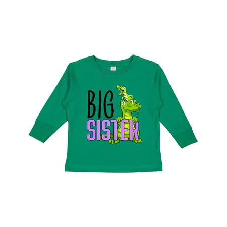 Inktastic Big Sister with Cute Alligators Boys or Girls Long Sleeve Toddler T-Shirt
Inktastic Big Sister with Cute Alligators Boys or Girls Long Sleeve Toddler T-Shirt