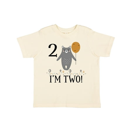 Inktastic 2nd Birthday Woodland Bear 2 Year Old Gift Toddler Boy or Toddler Girl T-Shirt
Inktastic 2nd Birthday Woodland Bear 2 Year Old Gift Toddler Boy or Toddler Girl T-Shirt
