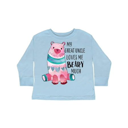 Inktastic My Great Uncle Loves Me Beary Much with Cute Bear Gift Toddler Boy or Toddler Girl Long Sleeve T-Shirt
Inktastic My Great Uncle Loves Me Beary Much with Cute Bear Gift Toddler Boy or Toddler Girl Long Sleeve T-Shirt