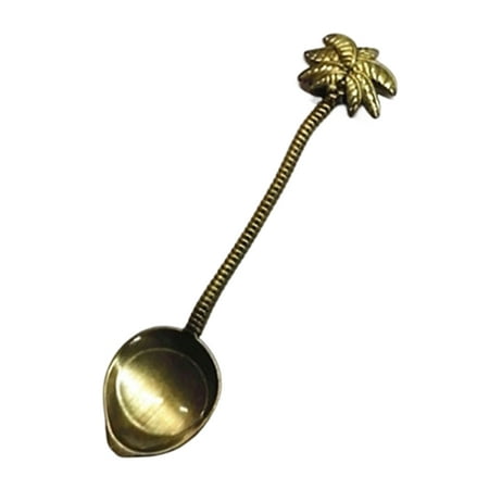 Coffee Spoon for Mixing Coconut Tree Shape Handle Mini Spoon for Sugar Dessert
Coffee Spoon for Mixing Coconut Tree Shape Handle Mini Spoon for Sugar Dessert