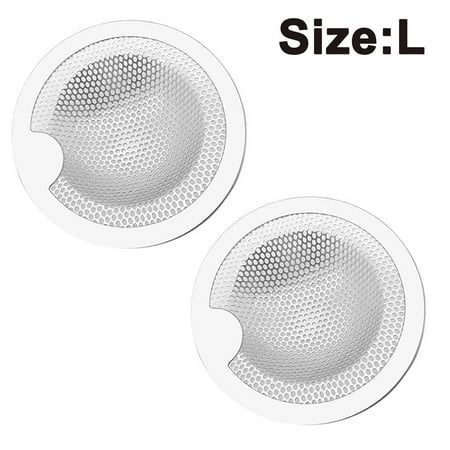 2 Pcs Kitchen Sink Strainer Stainless Steel Anti-clogging Mesh Sink Drainer Kithen Sink Drain Filter Basket
2 Pcs Kitchen Sink Strainer Stainless Steel Anti-clogging Mesh Sink Drainer Kithen Sink Drain Filter Basket