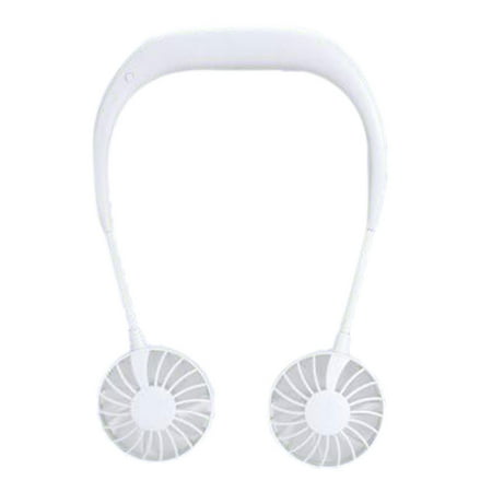USB Rechargeable Lazy Neck Hanging Style Dual Cooling Fan Travel Outdoor Indoor Wearable Neckband Fan
USB Rechargeable Lazy Neck Hanging Style Dual Cooling Fan Travel Outdoor Indoor Wearable Neckband Fan