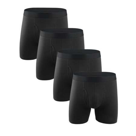 Men s Cotton Panties Stretch Vitality Sports Boxer Briefs Solid Open-cut Comfortable Elastic Panties-4Pack
Men s Cotton Panties Stretch Vitality Sports Boxer Briefs Solid Open-cut Comfortable Elastic Panties-4Pack