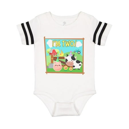 Inktastic I m Two! Farm Animals Wearing Birthday Party Hats Gift Baby Boy or Baby Girl Bodysuit
Inktastic I m Two! Farm Animals Wearing Birthday Party Hats Gift Baby Boy or Baby Girl Bodysuit