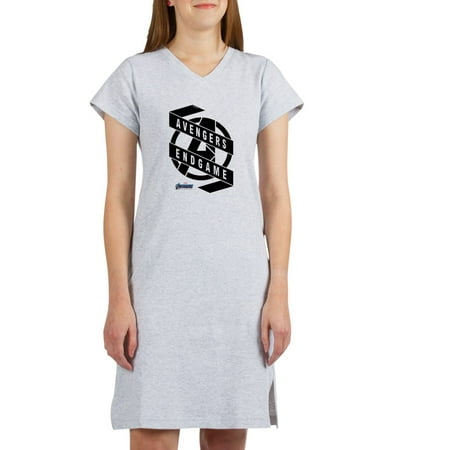 CafePress - Avengers Endgame Black Logo - Women s Nightshirt