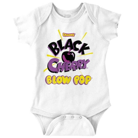 Black Cherry Blow Pop Candy Gum Logo Romper Boys or Girls Infant Baby Brisco Brands 6M
Black Cherry Blow Pop Candy Gum Logo Romper Boys or Girls Infant Baby Brisco Brands 6M