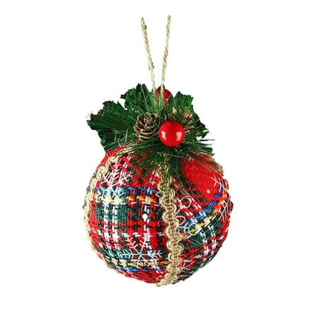 FLW Christmas Ball Lanyard Design Fade-Resistant Easy Hanging Decorative Cloth Christmas Decoration Ball Layout Pendant for Home
FLW Christmas Ball Lanyard Design Fade-Resistant Easy Hanging Decorative Cloth Christmas Decoration Ball Layout Pendant for Home