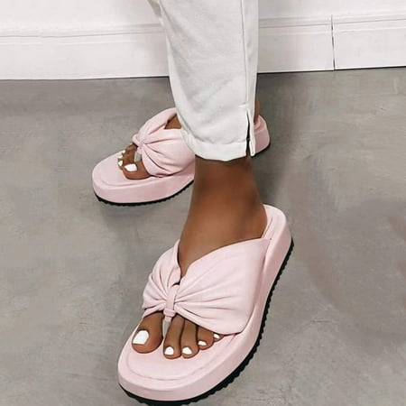ladies fashion solid color leather bow wedge platform flip flop sandals note please buy one or two sizes larger
ladies fashion solid color leather bow wedge platform flip flop sandals note please buy one or two sizes larger